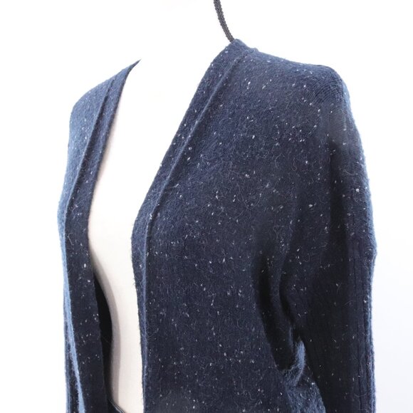 Abercrombie & Fitch | Lambswool Angora Open Front Cardigan Small - Picture 3 of 5